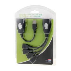 Adaptador extensor USB 2.0 a RJ45