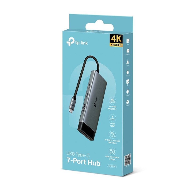 Hub USB-C 7 en 1 TP-Link UH7020C