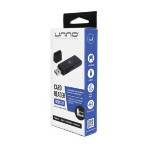 Lector de Tarjetas Universal USB 3.0 UNNO CR1004BK