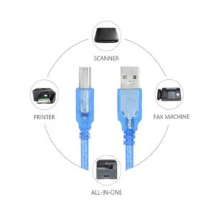 Cable de Impresora USB 2.0 de 2m Tipo A a B LELON