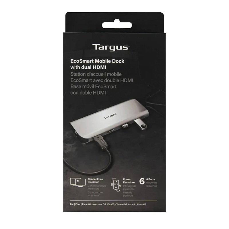 Estación de Acoplamiento Targus DOCK403GL 140W Dual Video