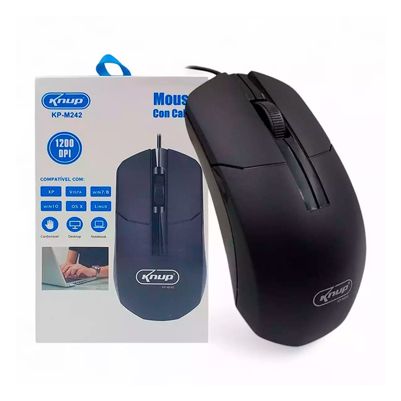 Mouse Knup KP-M242 a Cable USB