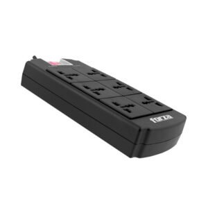 Supresor Protector de Tensión Forza 1800W 5 Salidas Universales 120V-240V