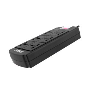 Supresor Protector de Tensión Forza 1800W 5 Salidas Universales 120V-240V