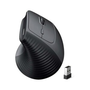 MOUSE ERGONOMICO VERTICAL NEGRO UGREEN