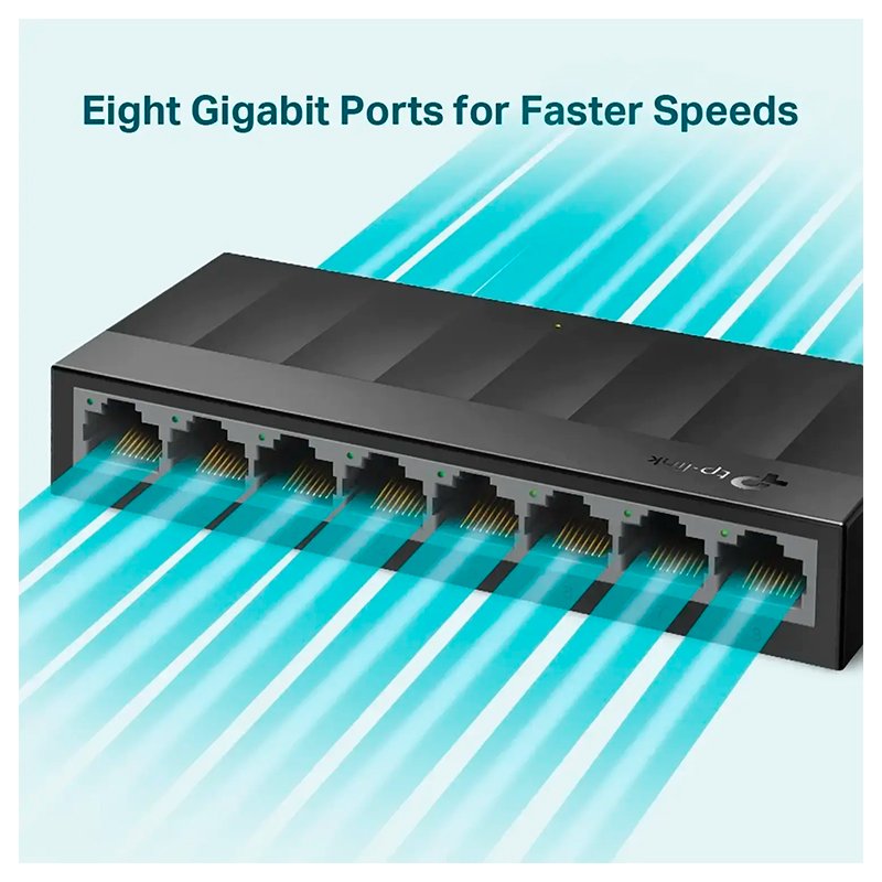 SWITCH-LITE-WAVE-8-PUERTOS-GIGAS