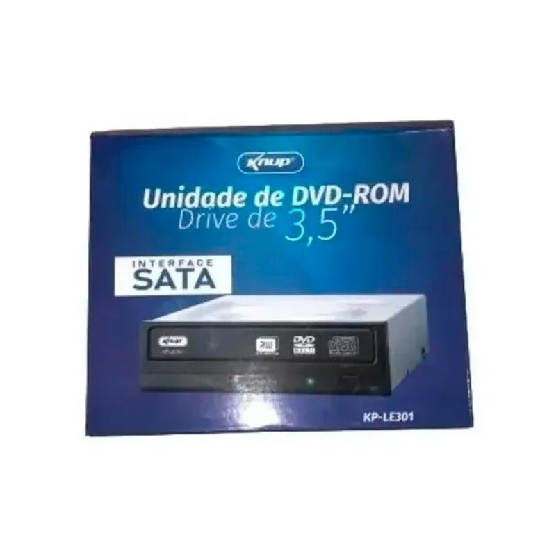 Grabadora-de-DVD-ROMlector-SATA-Knup-KP-LE301-con-unidad-de-CD-de-3,5