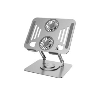SOPORTE-PARA-LAPTOP-DE-ALUMINIO-CON-ROTACIÓN-360°-Y-VENTILADOR