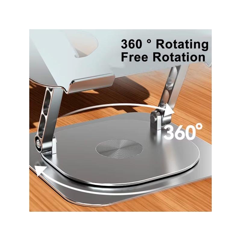 SOPORTE-PARA-LAPTOP-DE-ALUMINIO-CON-ROTACIÓN-360°-Y-VENTILADOR