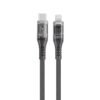 cable de tipo c a lightning de 27w
