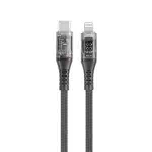 cable de tipo c a lightning de 27w