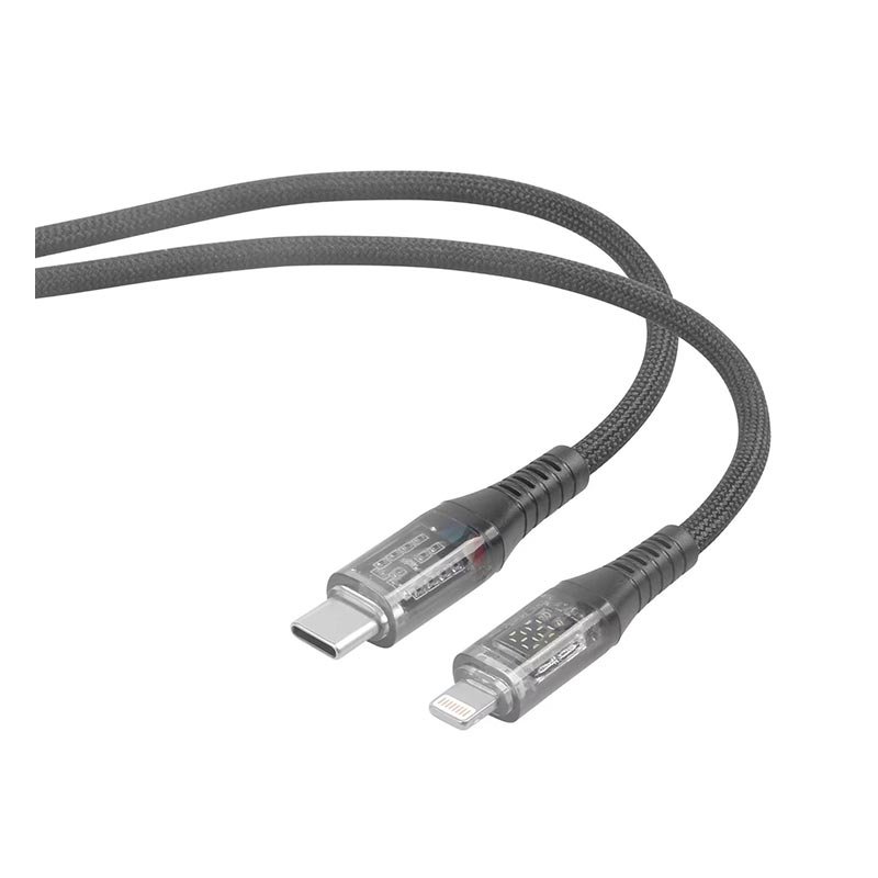 cable de tipo c a lightning de 27w