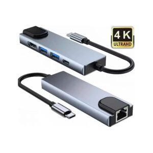 ADAPTADOR-5-EM-1-(REDEUSB2.0USB3.0HDMITYPE-C-KP-AD143-KNUP