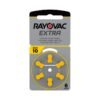 PILAS PARA AUDIFONOS 10 PR70 RAYOVAC BLISTER X 6 UNIDADES
