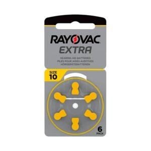 PILAS PARA AUDIFONOS 10 PR70 RAYOVAC BLISTER X 6 UNIDADES