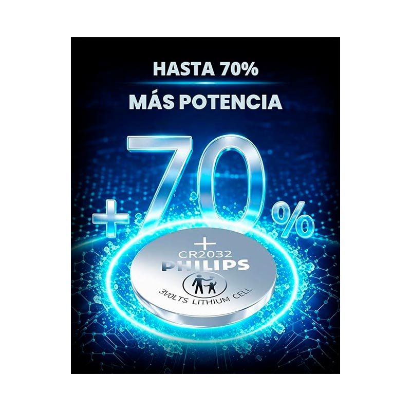 Pila-Litio-CR2032-Philips-3V-210-240mAh