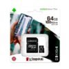 TARJETA MICRO SD KINGSTON 64GB 100MBs