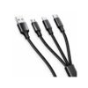 CABLE 3 EN 1 ENTRADA V8 , USB-C Y LIGHTNING