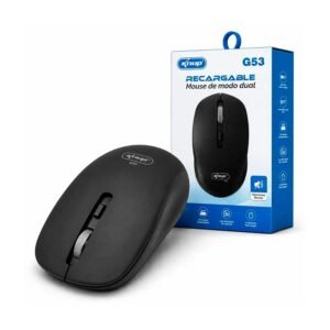 MOUSE RECARGABLE , BLUETOOTH Y INALAMBRICO KNUP G53 - Imagen 2