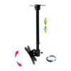 SOPORTE-DE-TECHO-PARA-MONITOR-INCLINABLE-23-A-43-PESO-50KG-ACERO-BYOND-TECH-BT-CE-422 Optimiza el espacio y mejora la ubicación de tu pantalla con el **Soporte de Techo Byond Tech BT-CE-422**. Diseñado para monitores y televisores compatibles de **23 a 43 pulgadas**, permite realizar una instalación elevada y ajustar la inclinación para favorecer la visualización desde diferentes posiciones. Su estructura de acero ofrece una solución de montaje para espacios domésticos, comerciales y profesionales donde se requiere instalar una pantalla en el techo. ### ⚙️ Características principales - **Marca:** Byond Tech. - **Modelo:** BT-CE-422. - **Tipo:** Soporte de techo inclinable. - **Compatibilidad indicada:** Pantallas de 23" a 43". - **Capacidad de carga máxima indicada:** 50 kg. - **Material:** Acero. - **Ajuste:** Inclinación. - **Instalación:** Montaje en techo compatible. ### 📺 Compatible con pantallas de 23" a 43" Este soporte está diseñado para instalar pantallas dentro del rango de tamaño indicado, siempre que el patrón de montaje y las especificaciones de la pantalla sean compatibles. Antes de comprar, verifica el tamaño de tu monitor o televisor, el patrón VESA y la ubicación de los puntos de fijación. ### 🔩 Estructura de acero Su fabricación en **acero** proporciona una estructura resistente para el montaje de pantallas compatibles. Es importante que la instalación se realice sobre una superficie de techo capaz de soportar el peso total y las cargas correspondientes. La capacidad máxima indicada de 50 kg no sustituye la verificación de los límites de carga del techo, los anclajes ni los elementos de fijación utilizados. ### ↕️ Ajuste de inclinación La función inclinable permite orientar la pantalla según la posición de visualización y las características del espacio. Esto puede ayudar a mejorar el ángulo de visión cuando la pantalla se instala en una posición elevada. ### 🏢 Ideal para diferentes espacios El soporte Byond Tech BT-CE-422 puede ser una solución práctica para: - Oficinas y salas de reuniones. - Comercios y tiendas. - Restaurantes y cafeterías. - Salas de espera. - Espacios de exhibición. - Hogares y áreas de entretenimiento. ### 🛠️ Recomendaciones de instalación Para una instalación segura, verifica antes del montaje: - Que la pantalla mida entre 23" y 43". - Que el peso de la pantalla no supere la capacidad permitida. - Que el patrón VESA sea compatible. - Que el techo y los anclajes sean adecuados para la carga. - Que el soporte se instale siguiendo las instrucciones del fabricante. Se recomienda que la instalación en techo sea realizada por una persona calificada, especialmente cuando se trabaja con pantallas pesadas o superficies estructurales especiales. ### ✅ Aprovecha mejor tu espacio El **Soporte de Techo Inclinable Byond Tech BT-CE-422** es una alternativa para montar pantallas compatibles de 23" a 43", aprovechar el espacio disponible y ajustar el ángulo de visualización. **Instala tu pantalla de forma elevada y organiza mejor tus espacios con Byond Tech.**